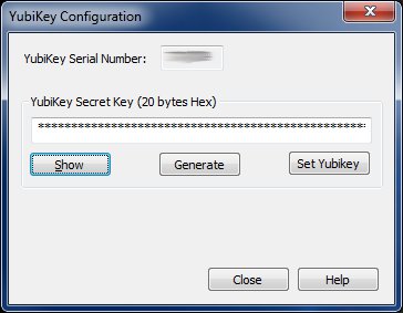 YubiKey Configuration